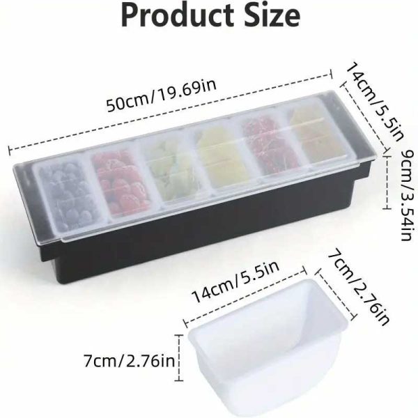 Cocktail topping station (6 trays) - Image 2
